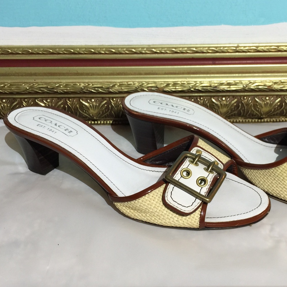 Coach Heeled Sandals